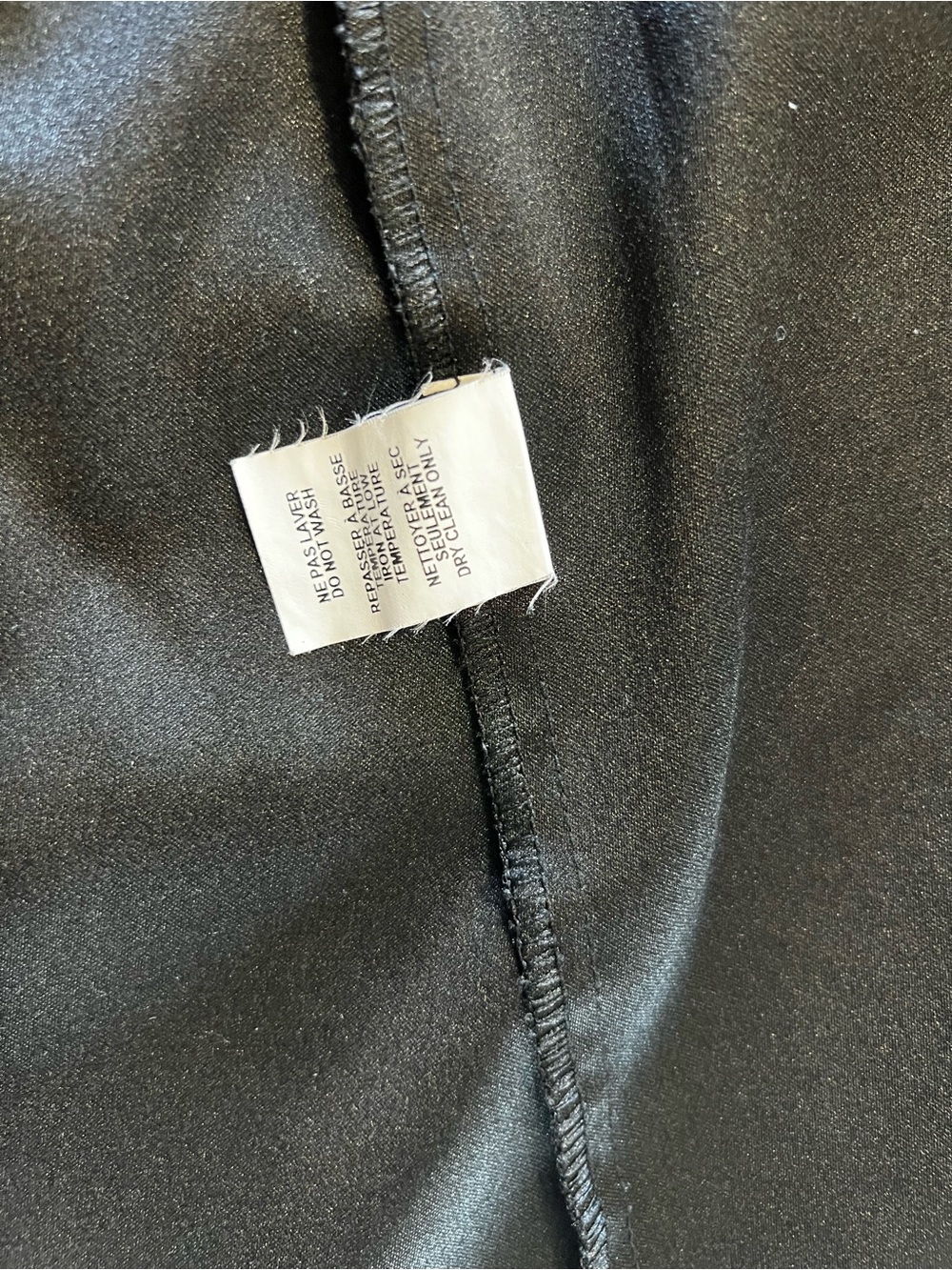 Abrams Black Tailored Button-Front Blazer Flared Sleeves Y2K-38 Large - Picture 6 of 15